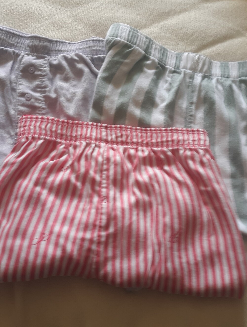 Victoria Secret Pink Lot Of 3 Pj Bottom M